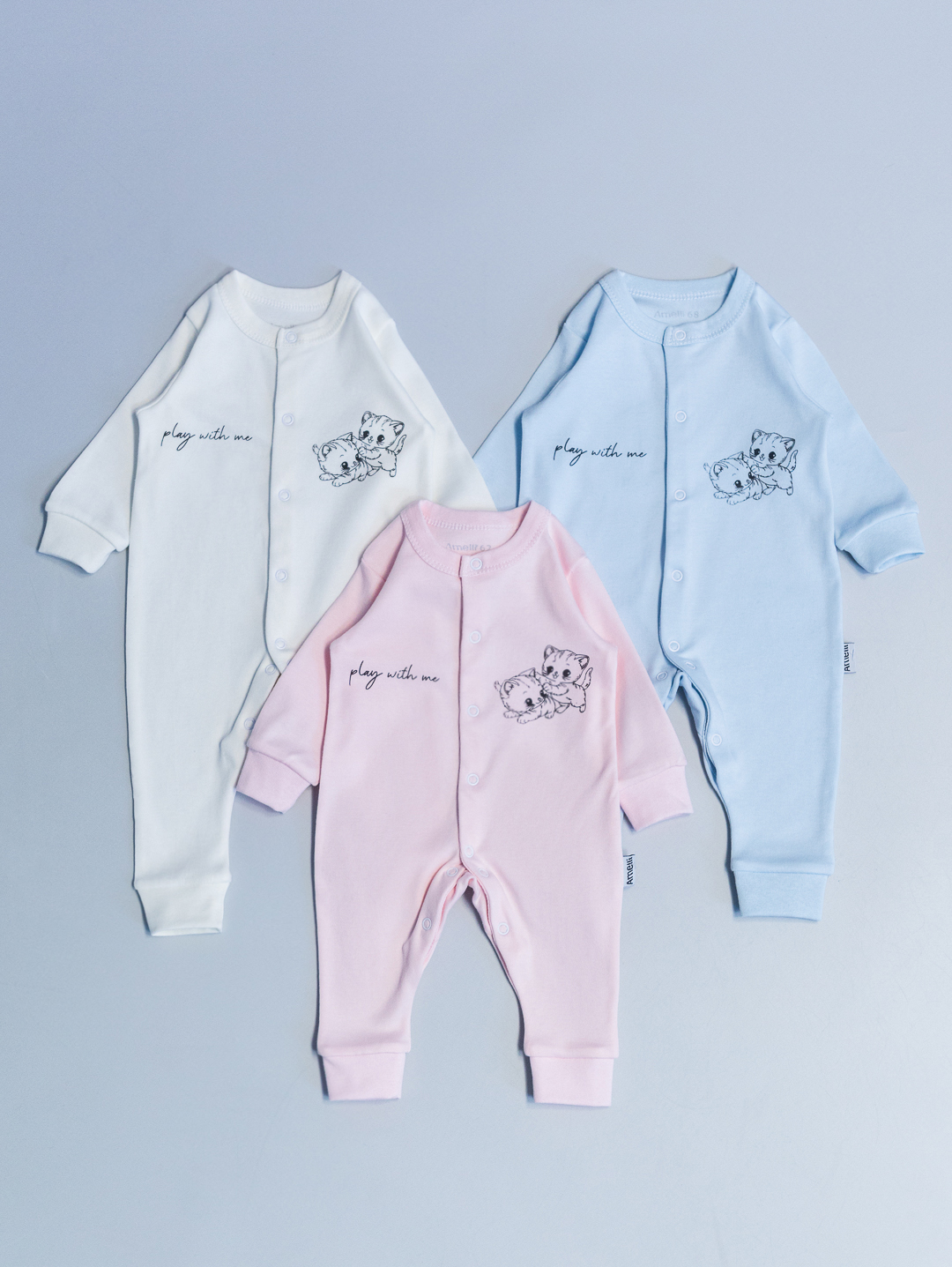 Котята Комбинезон Р62-80 КЛ.310.034.0.372.011 Котята Комбинезон Р62-80 КЛ.310.034.0.372.011