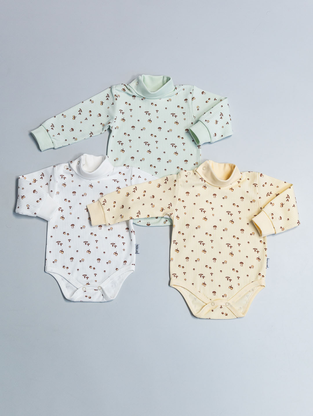 ГРИБОЧКИ  Боди-Водолазка  Р68-86 КЛ.290.046.3.0.171