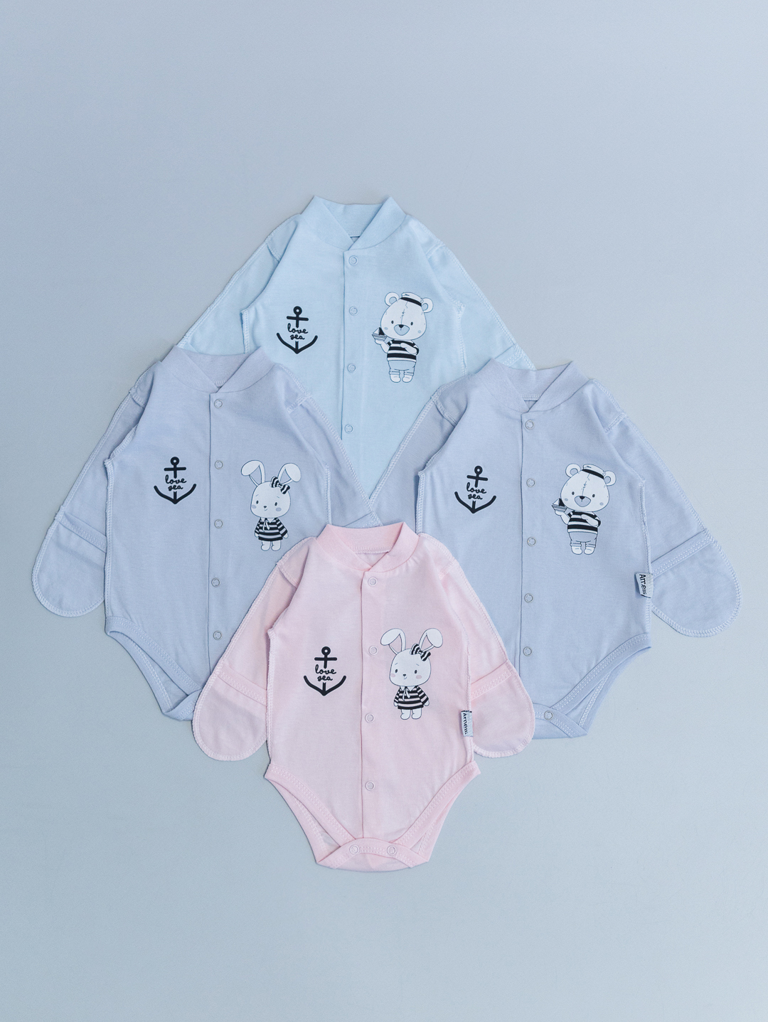 Морячки Боди-кофта   Р56-62 КЛ.290.140.0.384.011