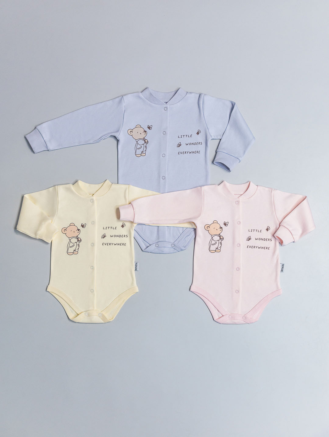 МАЛЕНЬКОЕ ЧУДО Боди-кофта Р68-80 КЛ.290.040.0.388.005 