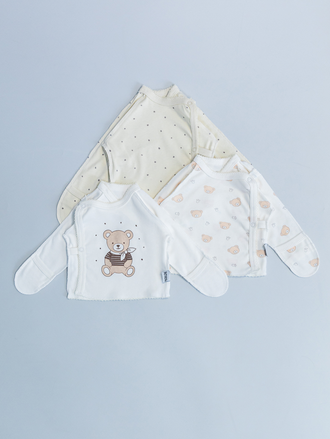 НОВЫЙ МИШКА Распашонка Р56-62 КЛ.110.005.0.050.005