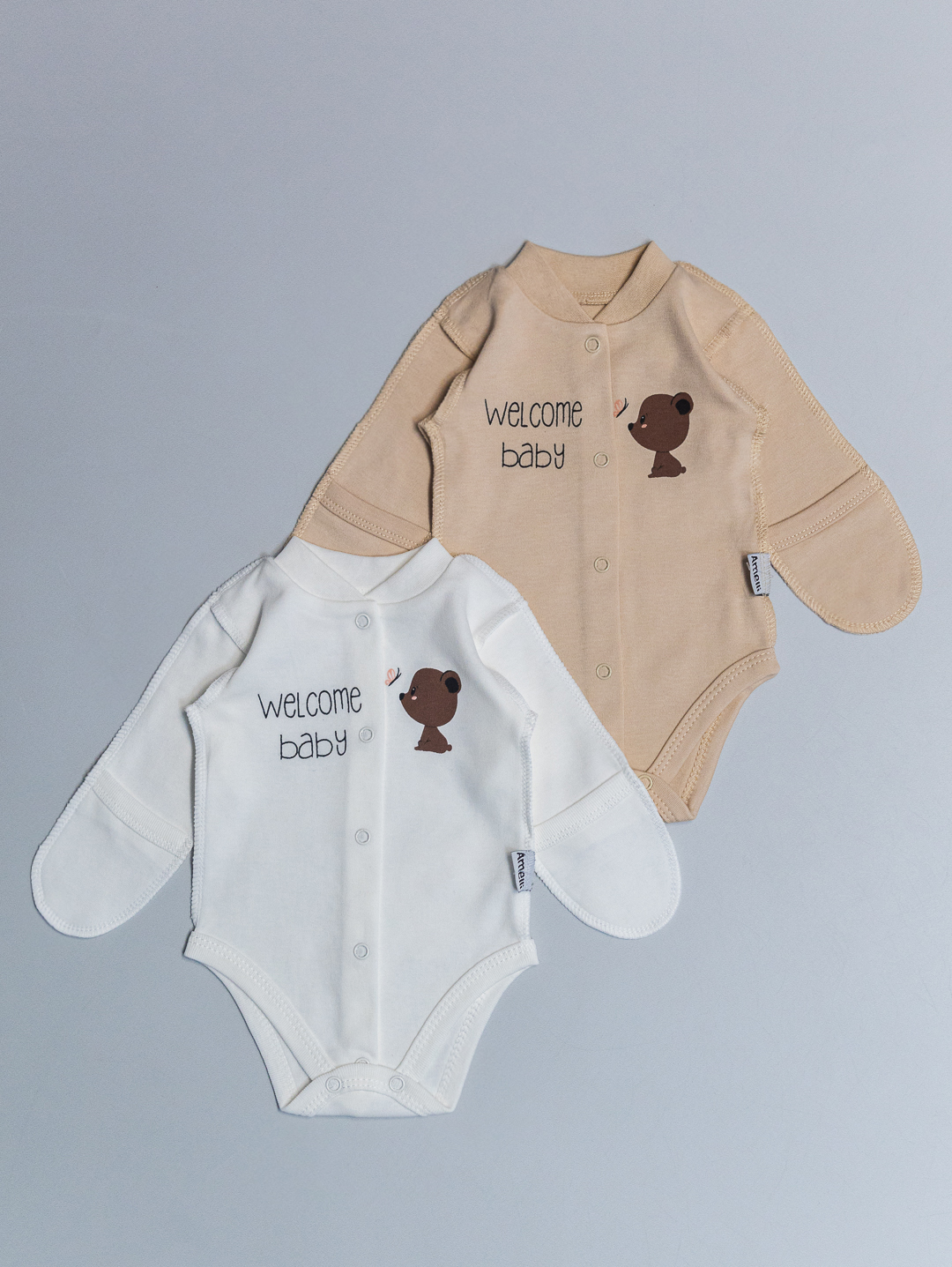 Welcome baby Боди-кофта Р56-62 КЛ.290.140.0.307.055 Welcome baby Боди-кофта Р56-62 КЛ.290.140.0.307.055