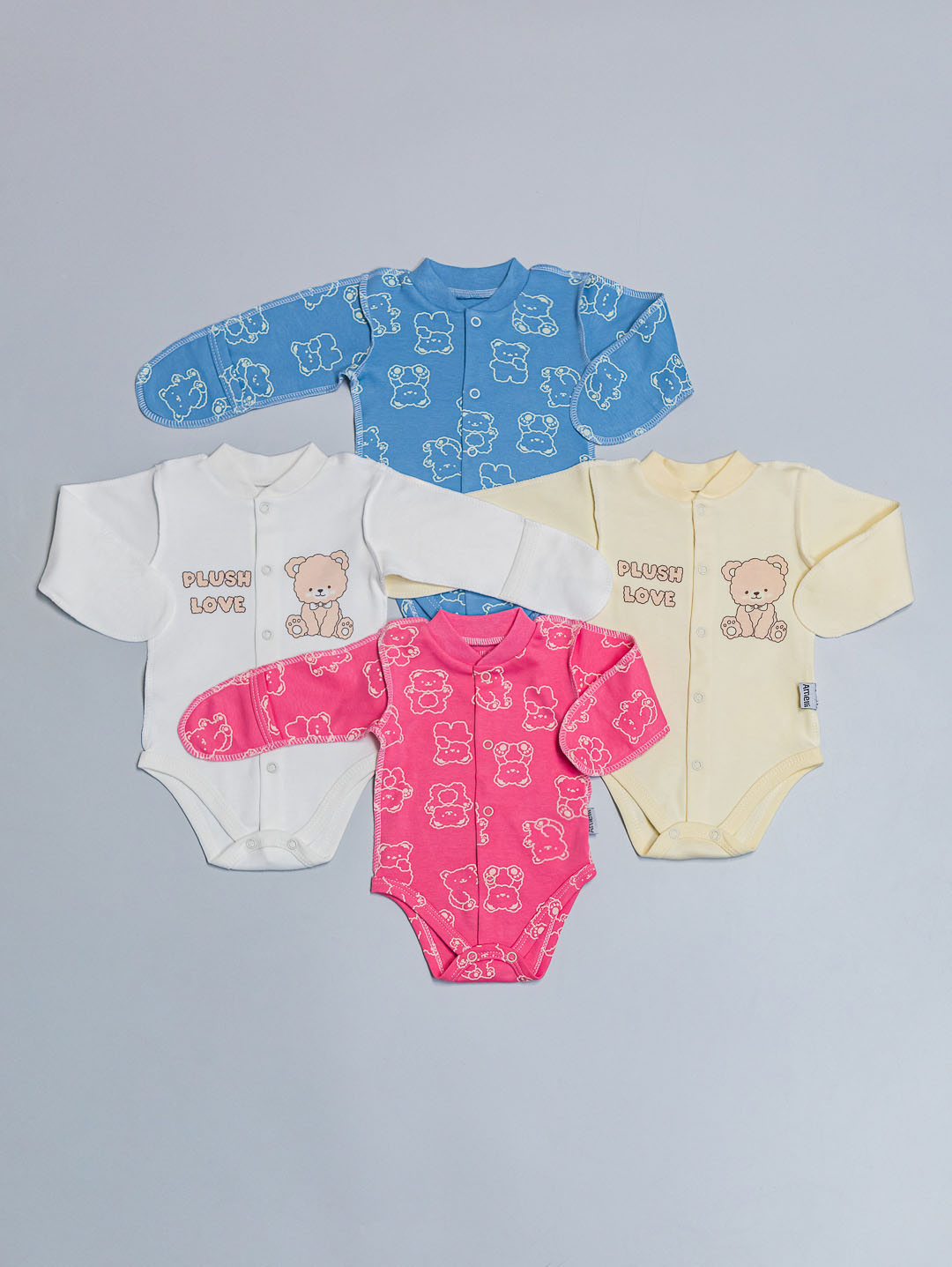 МИШУТКА Боди-кофта Р56-62 КЛ.290.140.0.123.005/006 МИШУТКА Боди-кофта Р56-62 КЛ.290.140.0.123.005/006