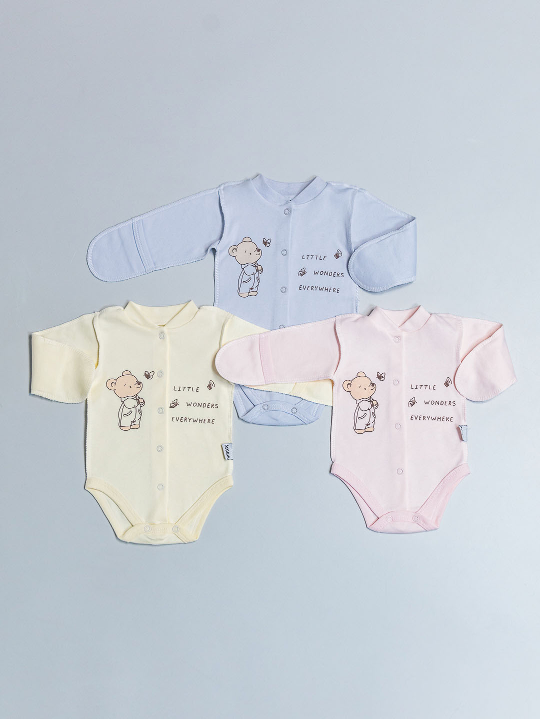 МАЛЕНЬКОЕ ЧУДО  Боди-кофта Р56-62 КЛ.290.140.0.388.005