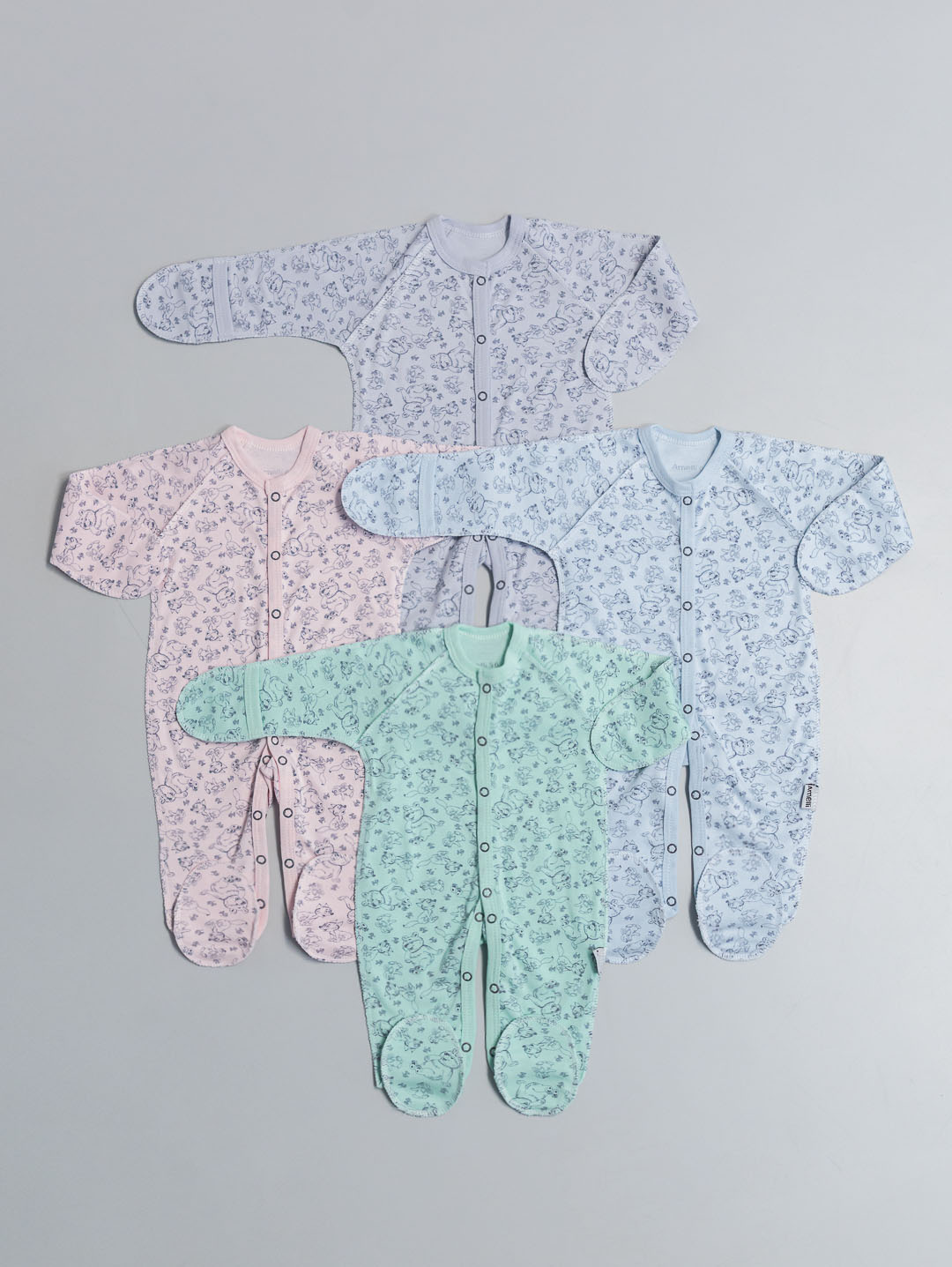 ВЕСЕЛЫЙ ЗООПАРК Комбинезон 56-62 КЛ.310.009.0.0.006 ВЕСЕЛЫЙ ЗООПАРК Комбинезон 56-62 КЛ.310.009.0.0.006