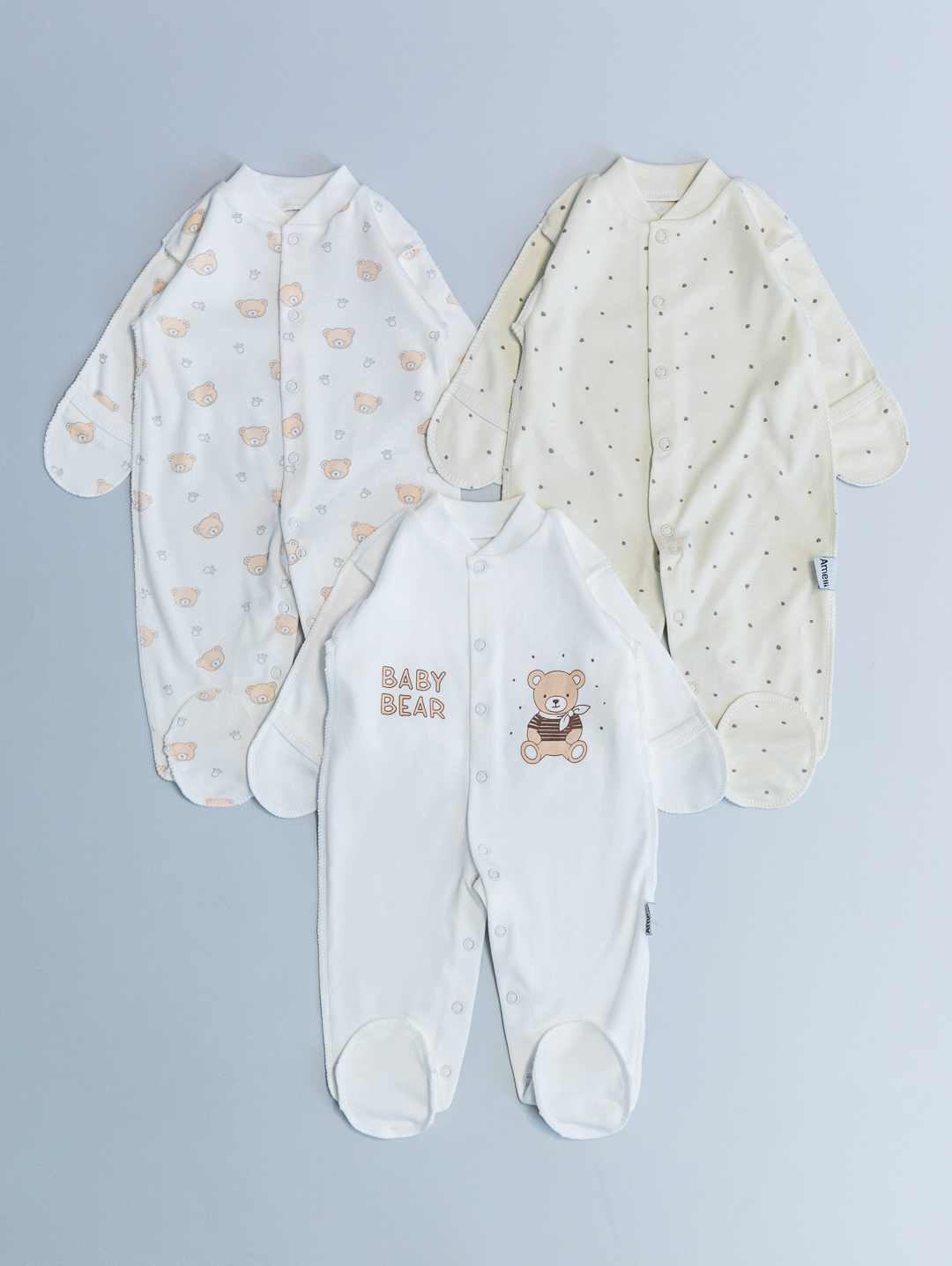 НОВЫЙ МИШКА Комбинезон  Р56-62  КЛ.310.033.0.050.005/006