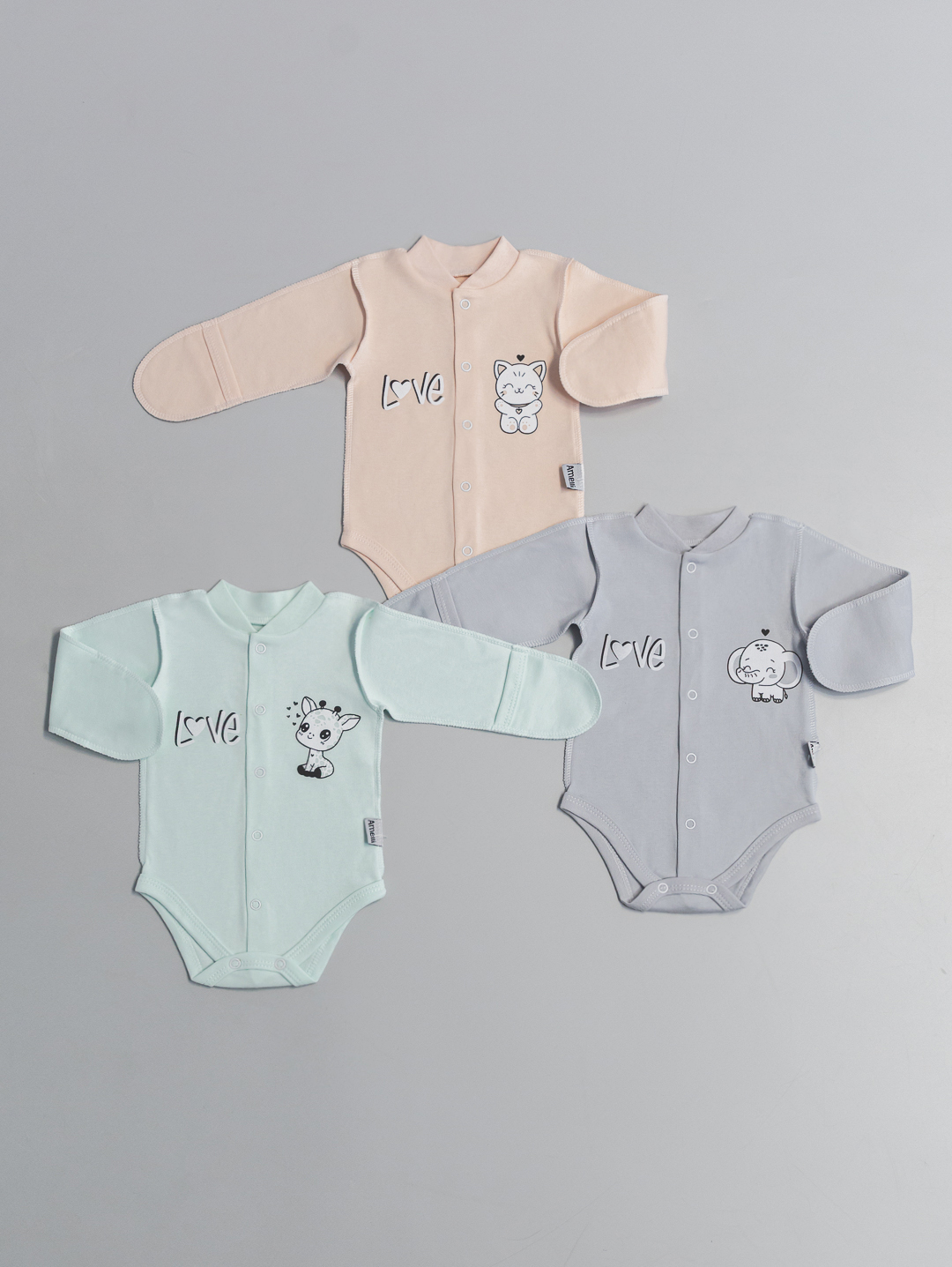 УЛЫБКА ДЕТСТВА Боди-кофта Р56-62 КЛ.290.140.0.389.005