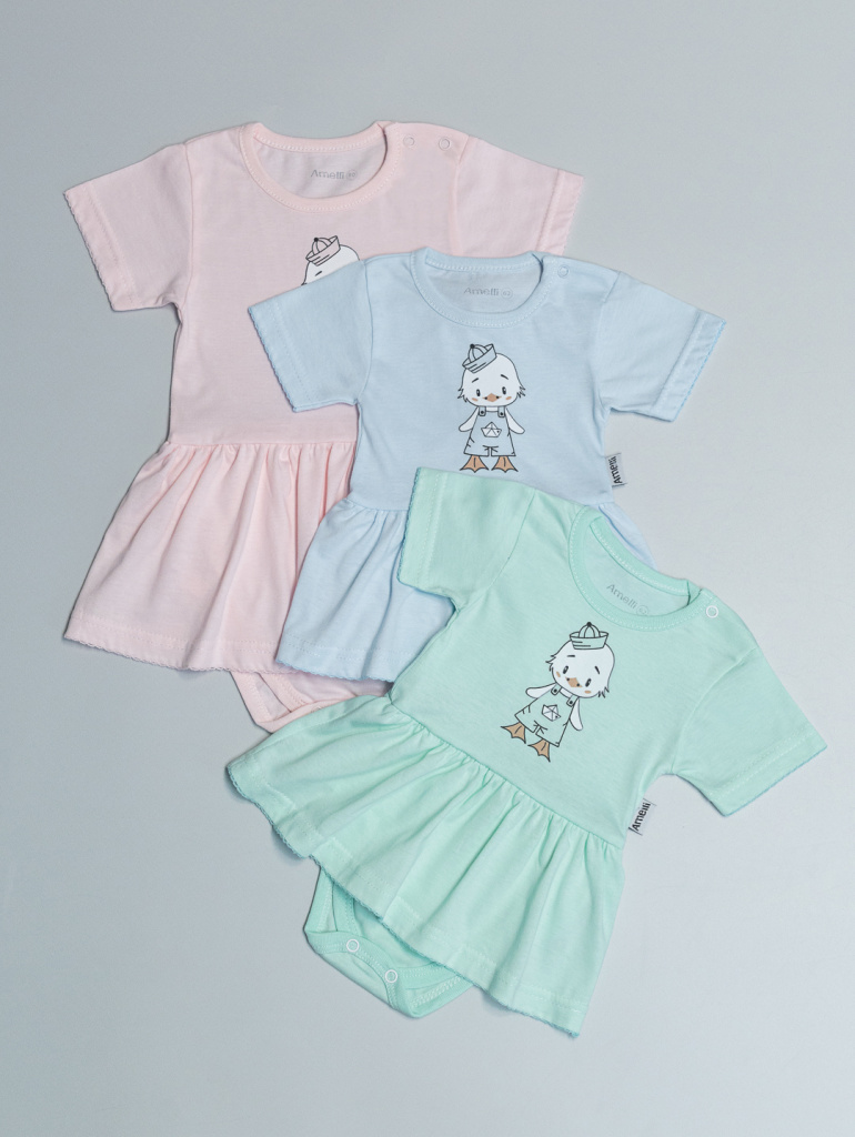 HELLO BABY Боди-Платье 62-80 КЛ.290.030.0.360.011