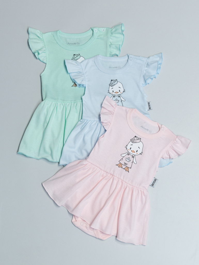 HELLO BABY Боди-Платье 62-80 КЛ.290.050.0.360.011